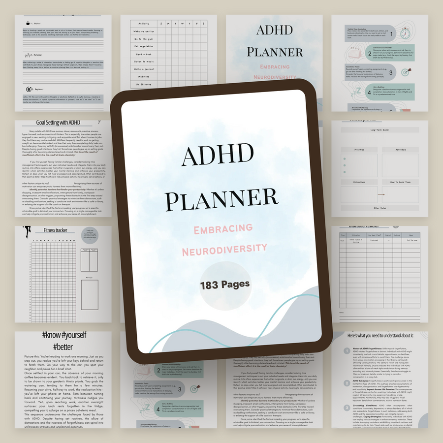 ADHD & Mental Health Planner