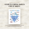 Anxiety Coping Skills Cheat Sheet