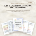 Kids & Adult Problem Solving Skills Workbook