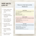 Kids & Adult Problem Solving Skills Workbook