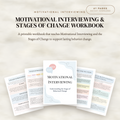 Motivational Interviewing Stages of Change Workbook