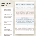 Motivational Interviewing Stages of Change Workbook