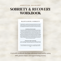 Soberity & Recovery Workbook: Addiction Strategies